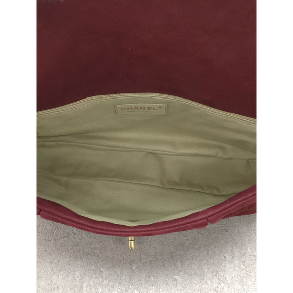 Chanel Matelasse Leather Chain Shoulder Bag Red - Picture 6 of 6